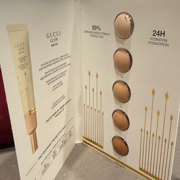 Gucci Beauty Collection with Burgundy Pouch, 2 mascara, serum and skin tint mini - Picture 4 of 4